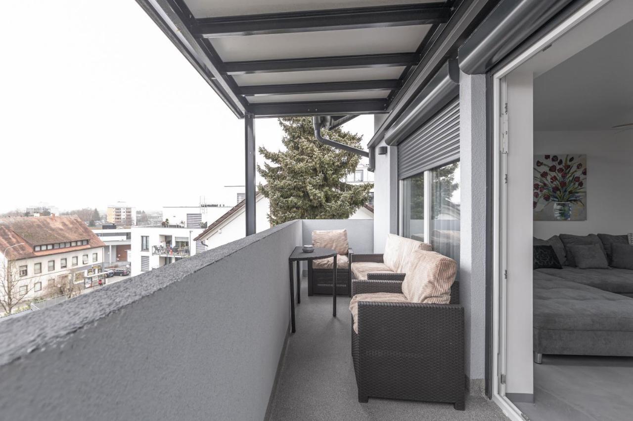 Exklusive Neubau-Ferienwohnung Mit Fernsicht Costanza Esterno foto
