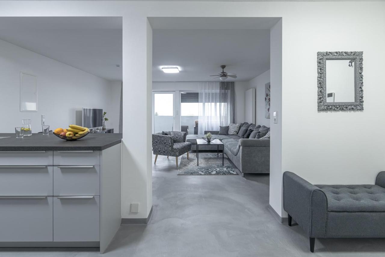 Exklusive Neubau-Ferienwohnung Mit Fernsicht Costanza Esterno foto