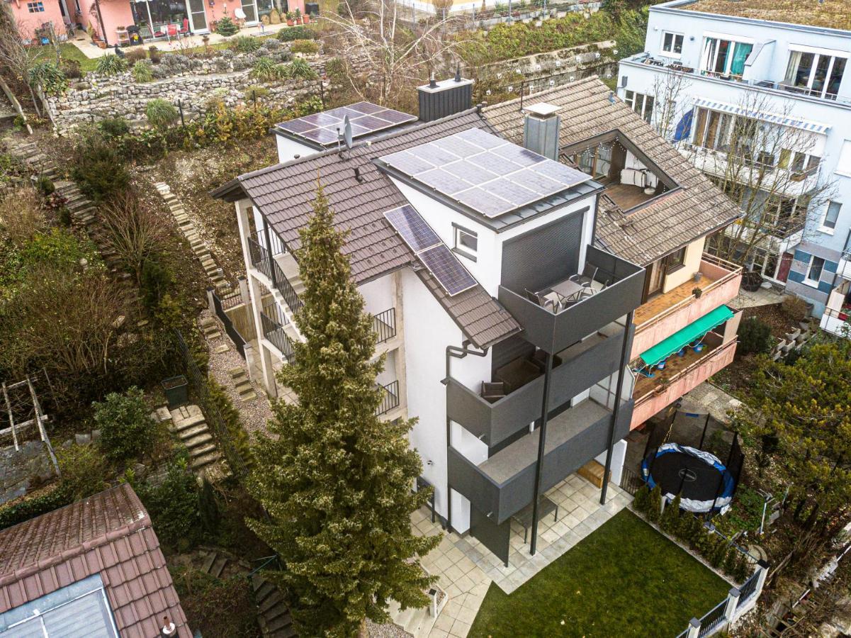 Exklusive Neubau-Ferienwohnung Mit Fernsicht Costanza Esterno foto
